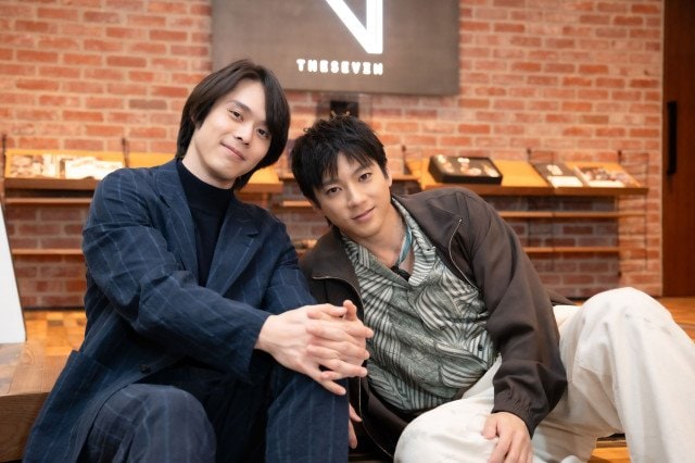 ドラマ『ちるらん 新撰組鎮魂歌』に出演した細田佳央太＆山田裕貴（C）THE SEVEN