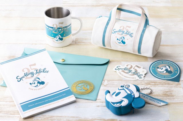 東京ディズニーシー25周年のテーマカラーは“ジュビリーブルー” 記念