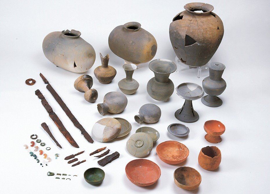 隠岐の島の大座西古墳群 出土品150点 県文化財へ 6世紀後半～8