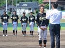 （７）川本ー大田一＝２０２３年７月２６日、浜田市野球場