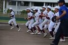広瀬－大田一＝２０２３年７月２４日、浜田市野球場