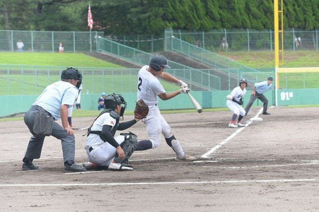 益田東－出雲西＝２０２３年７月１９日、県立浜山公園野球場