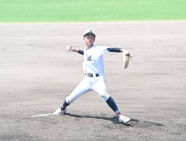 隠岐－開星＝２０２３年７月１７日、松江市営野球場
