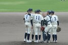 出雲商業－大田＝２０２３年７月１５日、県立浜山公園野球場