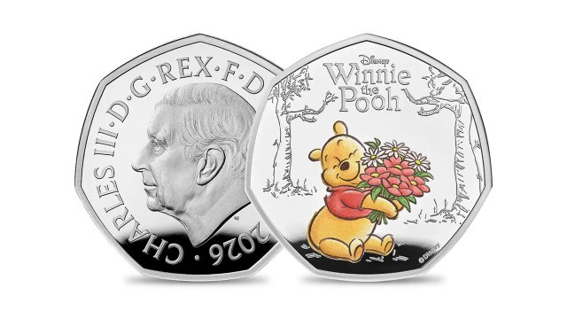 くまのプーさん」金貨＆銀貨販売開始 誕生100周年を記念 | 山陰中央