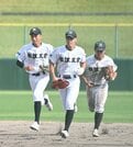 島根中央－松江工業＝２０２３年７月１５日、松江市営野球場