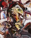 Ｐｏｒｔｒａｉｔシリーズの１作で、知人の写真家ヨーガン・アクセルバルを描いた「Ｊｏｒｇｅｎ（ヨーガン）」（ＩＤＡ　Ｓｔｕｄｉｏ提供）