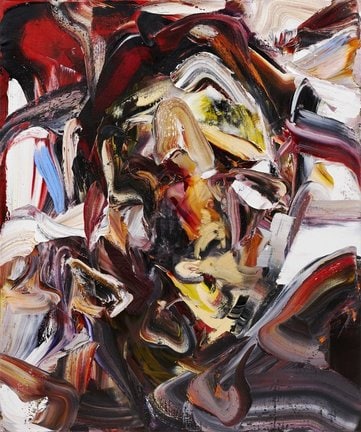Ｐｏｒｔｒａｉｔシリーズの１作で、知人の写真家ヨーガン・アクセルバルを描いた「Ｊｏｒｇｅｎ（ヨーガン）」（ＩＤＡ　Ｓｔｕｄｉｏ提供）