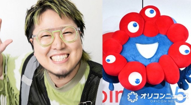 こっちのけんと、ミャクミャク（C）ORICON NewS inc.