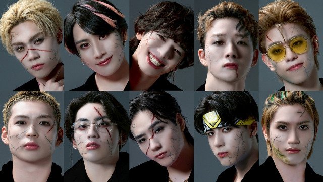 『DARK13』プロジェクトアンバサダー＆ドラマ『DARK13　踊るゾンビ学校』に出演するTHE JET BOY BANGERZ （C）ABCテレビ