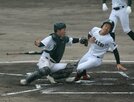 江津工業ー益田東＝２０２３年７月１４日、県立浜山公園野球場