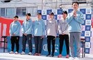 
          
新たに発足する女子硬式野球クラブの内定選手たち
        