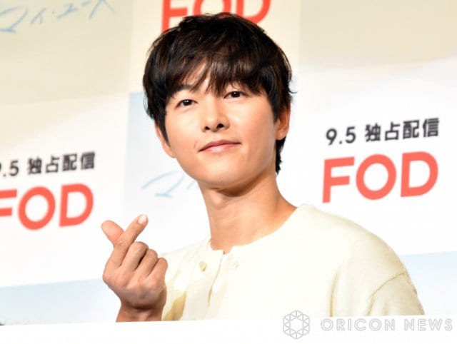 『First Love 初恋』の地・北海道に憧れを語ったソン・ジュンギ（C）ORICON NewS inc.