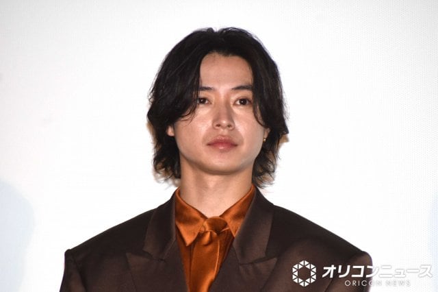 映画『ゴールデンカムイ 網走監獄襲撃編』公開記念舞台あいさつに登壇した山崎賢人 (C)ORICON NewS inc.