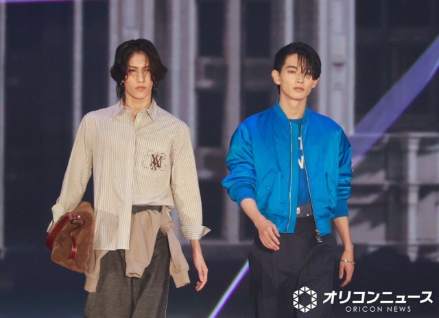 『Rakuten GirlsAward 2025 AUTUMN/WINTER』に出演した少年忍者（左から）ヴァサイェガ渉、内村颯太 （C）ORICON NewS inc.