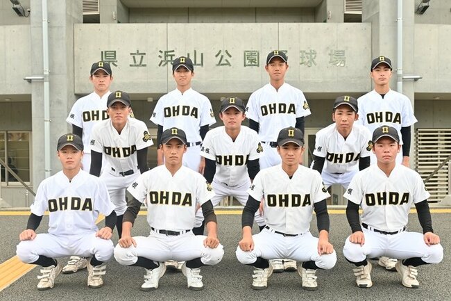 大田高校野球部のメンバー